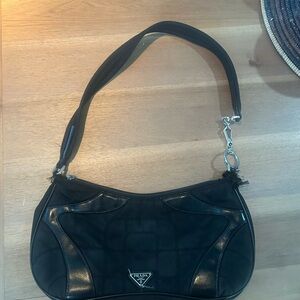 Prada Black Leather Satchel